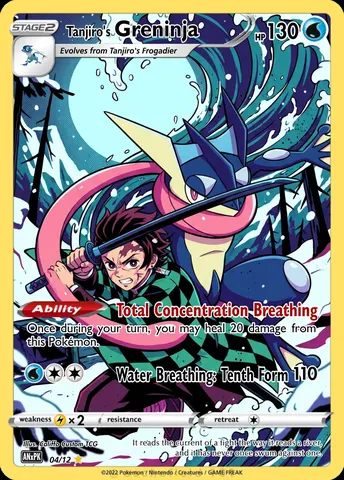 Greninja — custom anime crossover card | CaliffoCustomTCG
