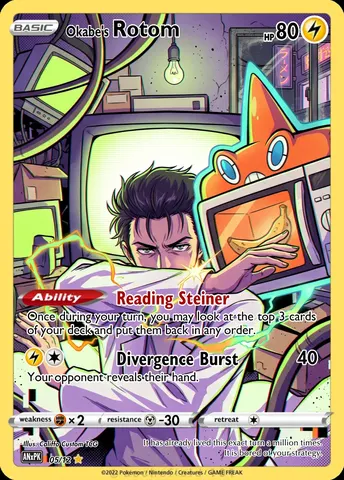 Rotom — custom anime crossover card | CaliffoCustomTCG