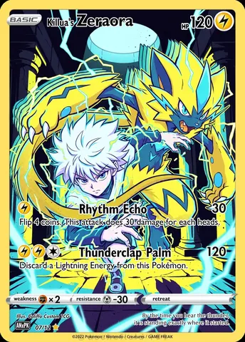Zeraora — custom anime crossover card | CaliffoCustomTCG