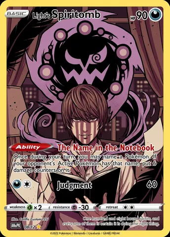 Spiritomb — custom anime crossover card | CaliffoCustomTCG