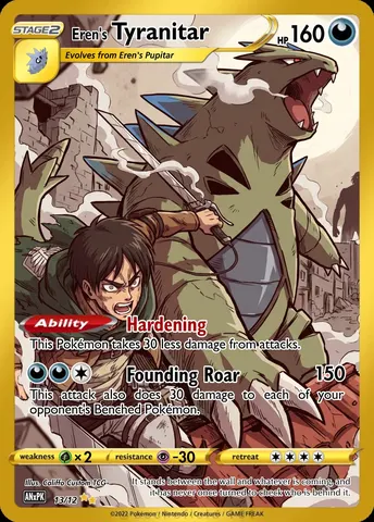 Tyranitar — custom anime crossover card | CaliffoCustomTCG