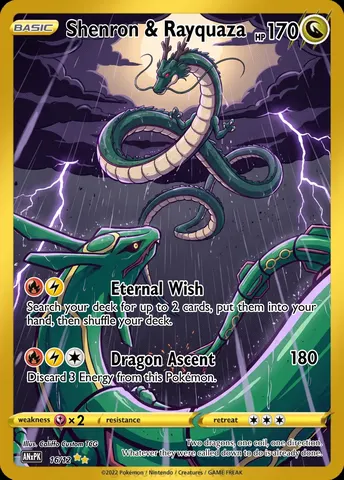 Rayquaza — custom anime crossover card | CaliffoCustomTCG