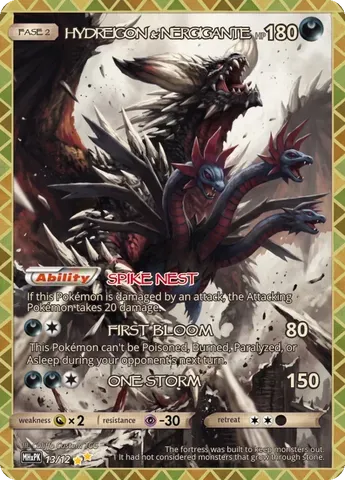 Hydreigon × Nergigante — custom Monster Hunter crossover card | CaliffoCustomTCG