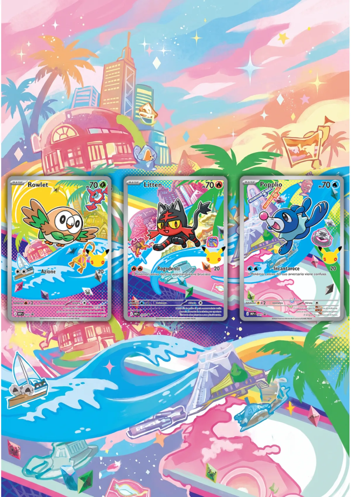 Extended art 30th Alola Set — 30th Anniversary First Partners · Frame | CaliffoCustomTCG