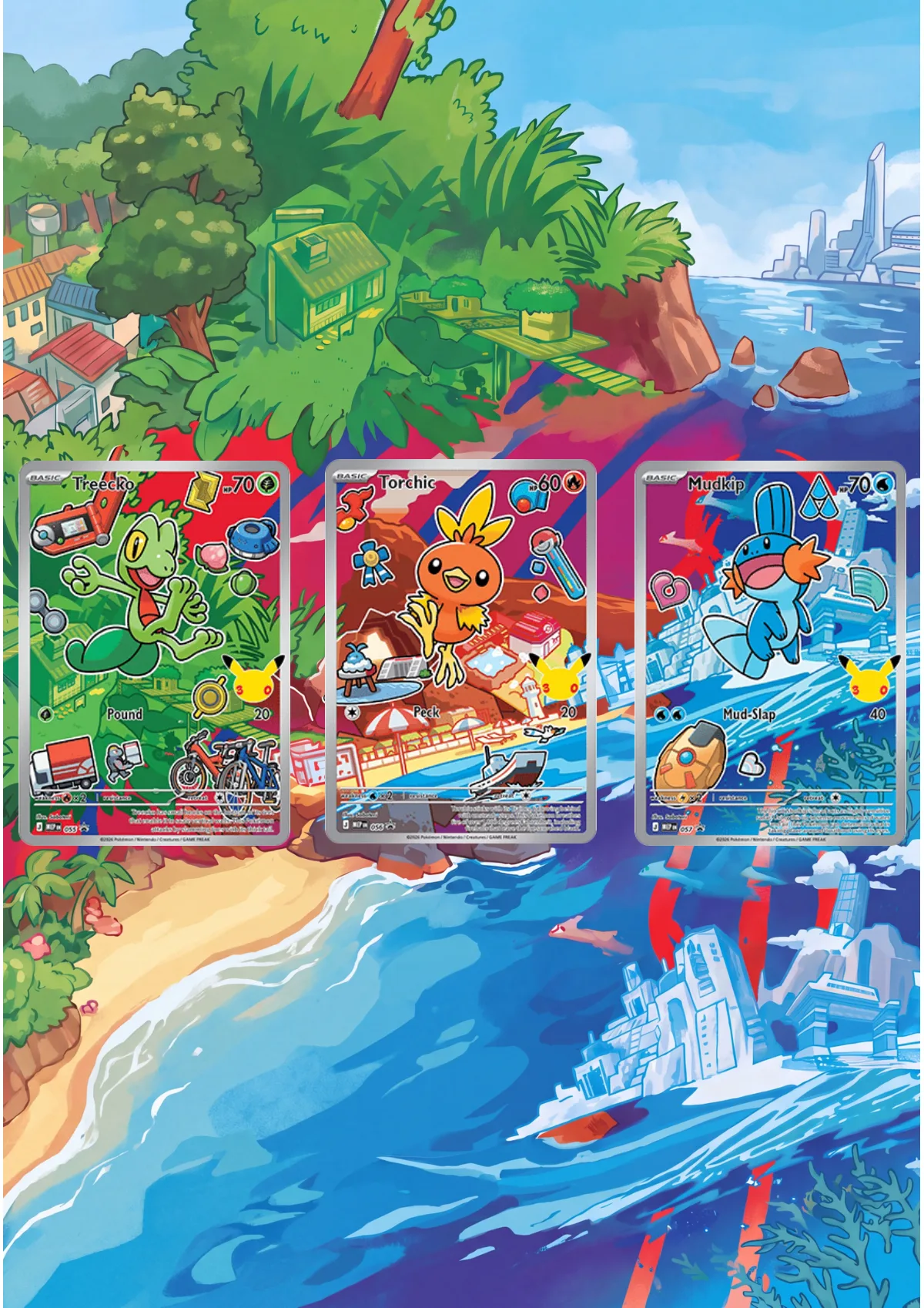 Extended art 30th Hoenn Set — 30th Anniversary First Partners · Frame | CaliffoCustomTCG