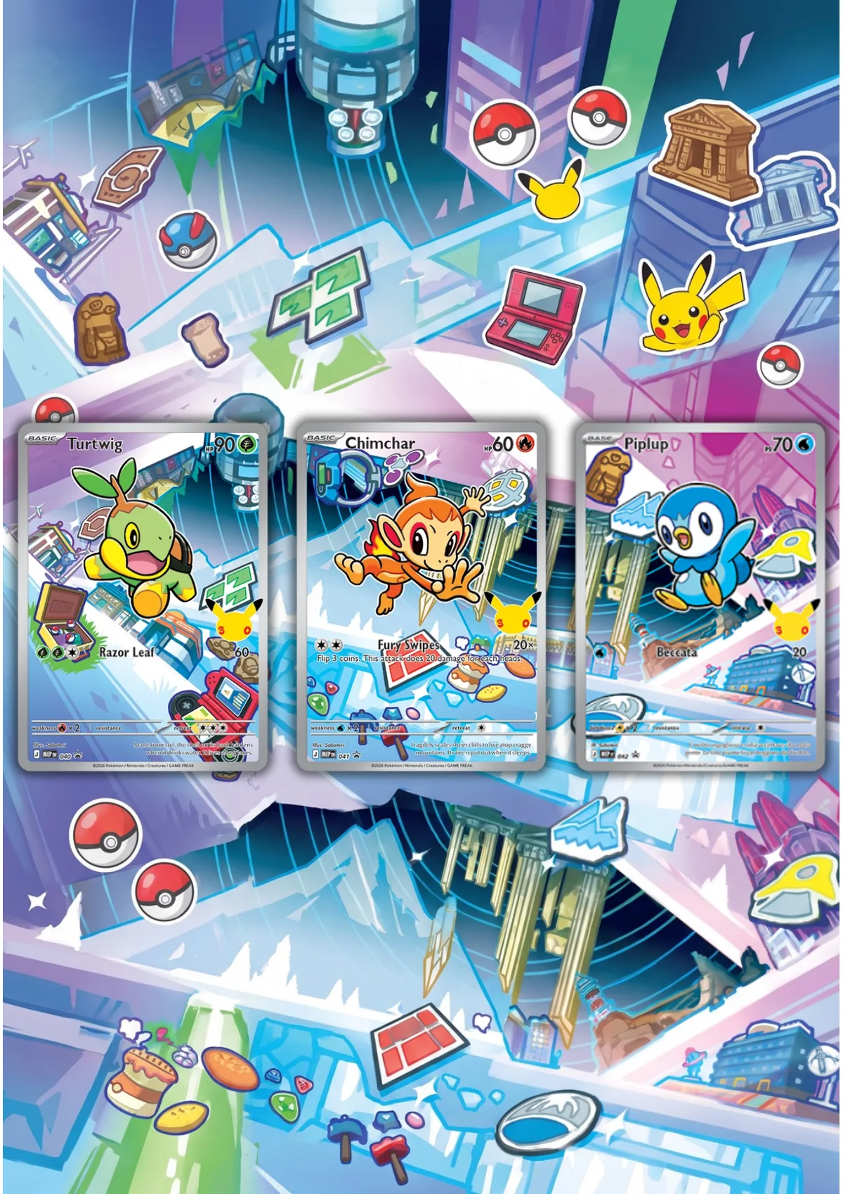 Extended art 30th Sinnoh set — 30th Anniversary First Partners · Frame | CaliffoCustomTCG