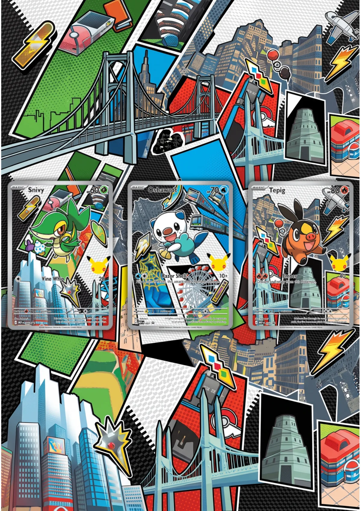Extended art 30th Unima Set — 30th Anniversary First Partners · Frame | CaliffoCustomTCG