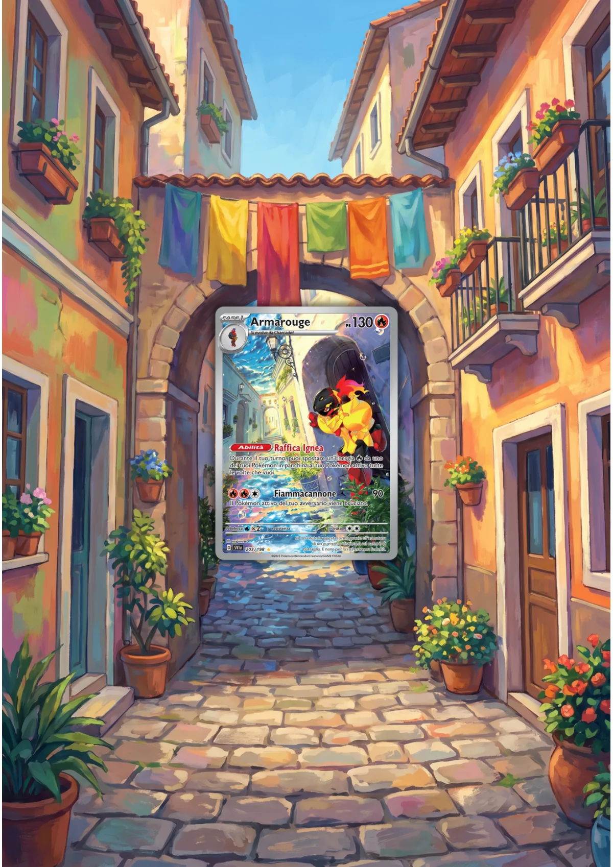 Extended art Armarouge — Scarlet & Violet · Frame | CaliffoCustomTCG