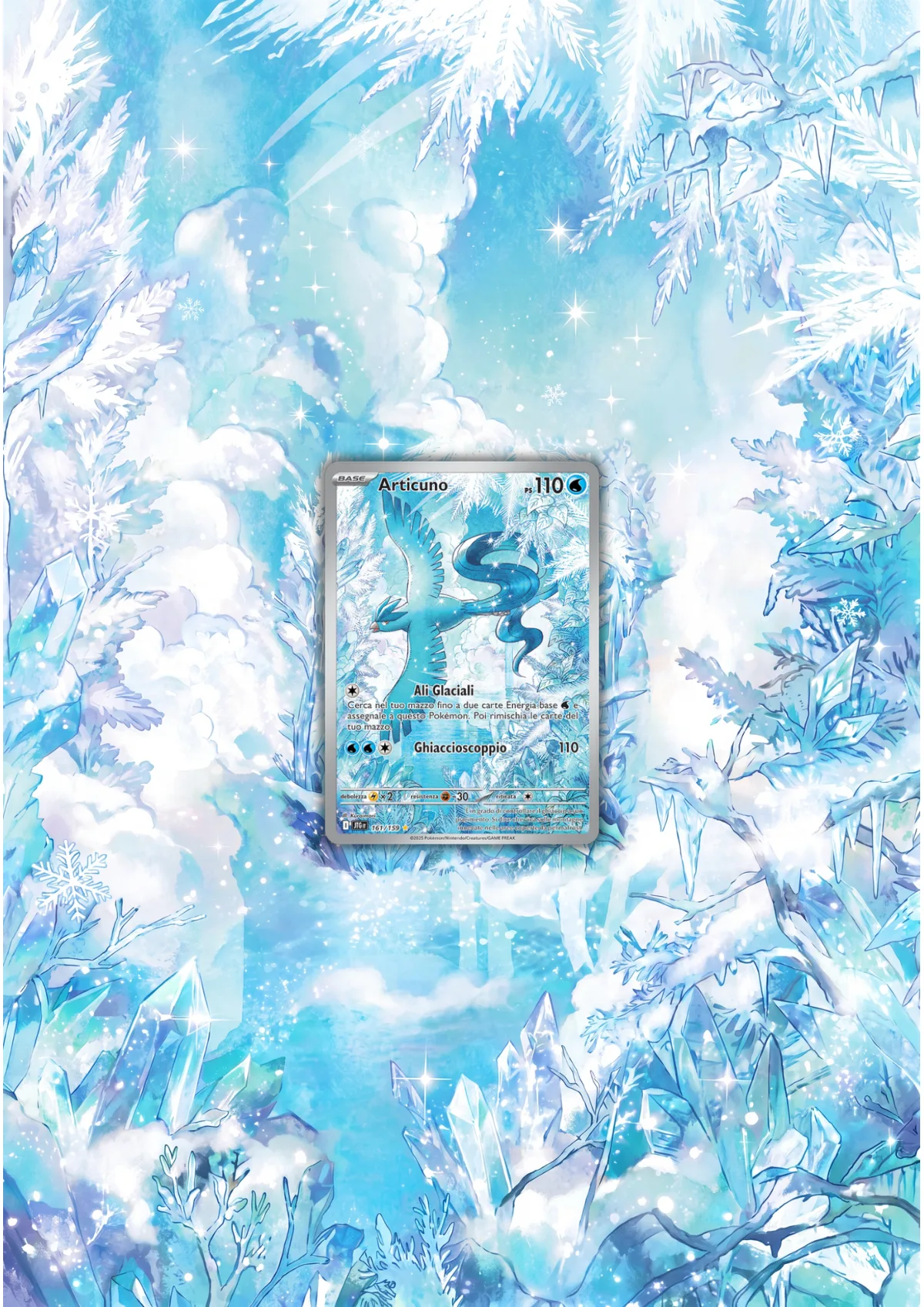 Extended art Articuno — Journey Together · Frame | CaliffoCustomTCG