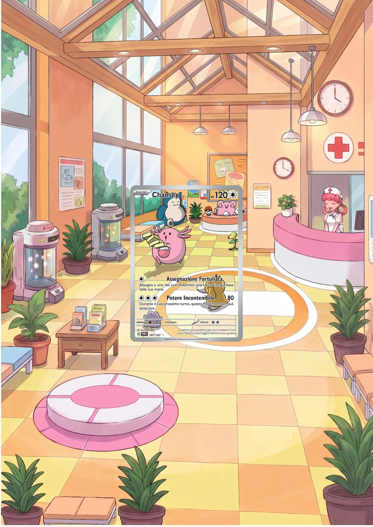 Extended art Chansey — Twilight Masquerade · Frame | CaliffoCustomTCG