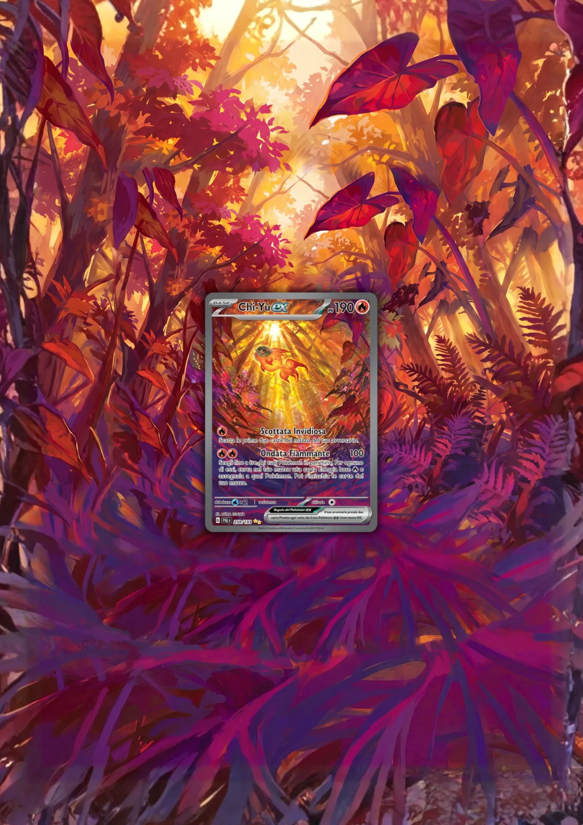 Extended art Chi-Yu — Paldea Evolved · Frame | CaliffoCustomTCG