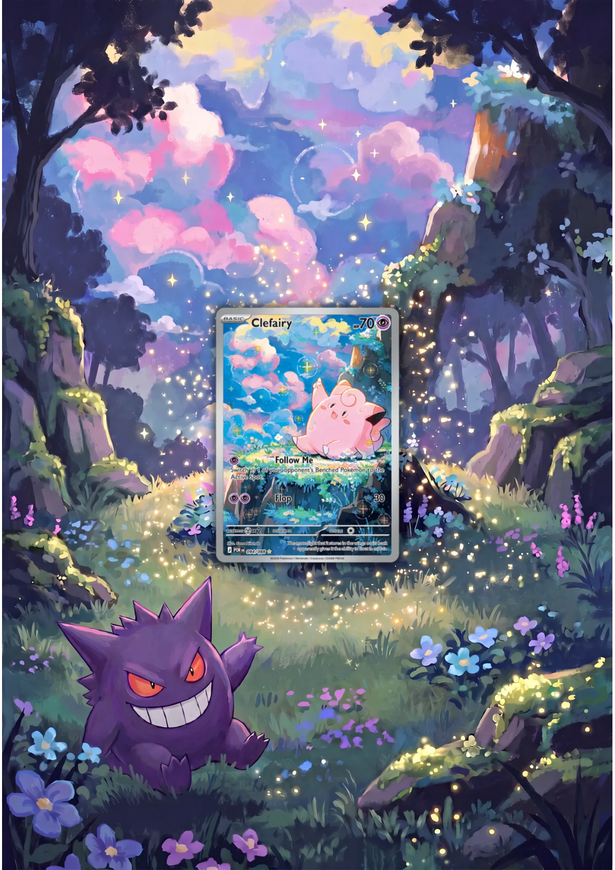 Extended art Clefairy — Perfect Order · Frame | CaliffoCustomTCG