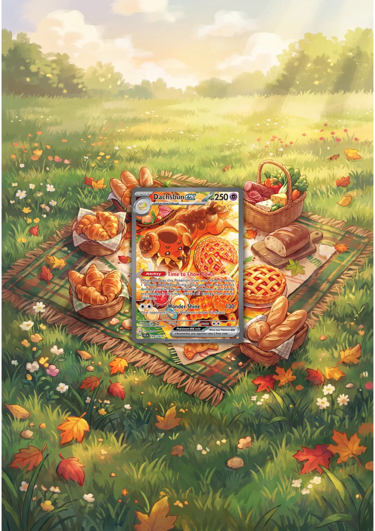 Extended art Dachsbun — Stellar Crown · Frame | CaliffoCustomTCG