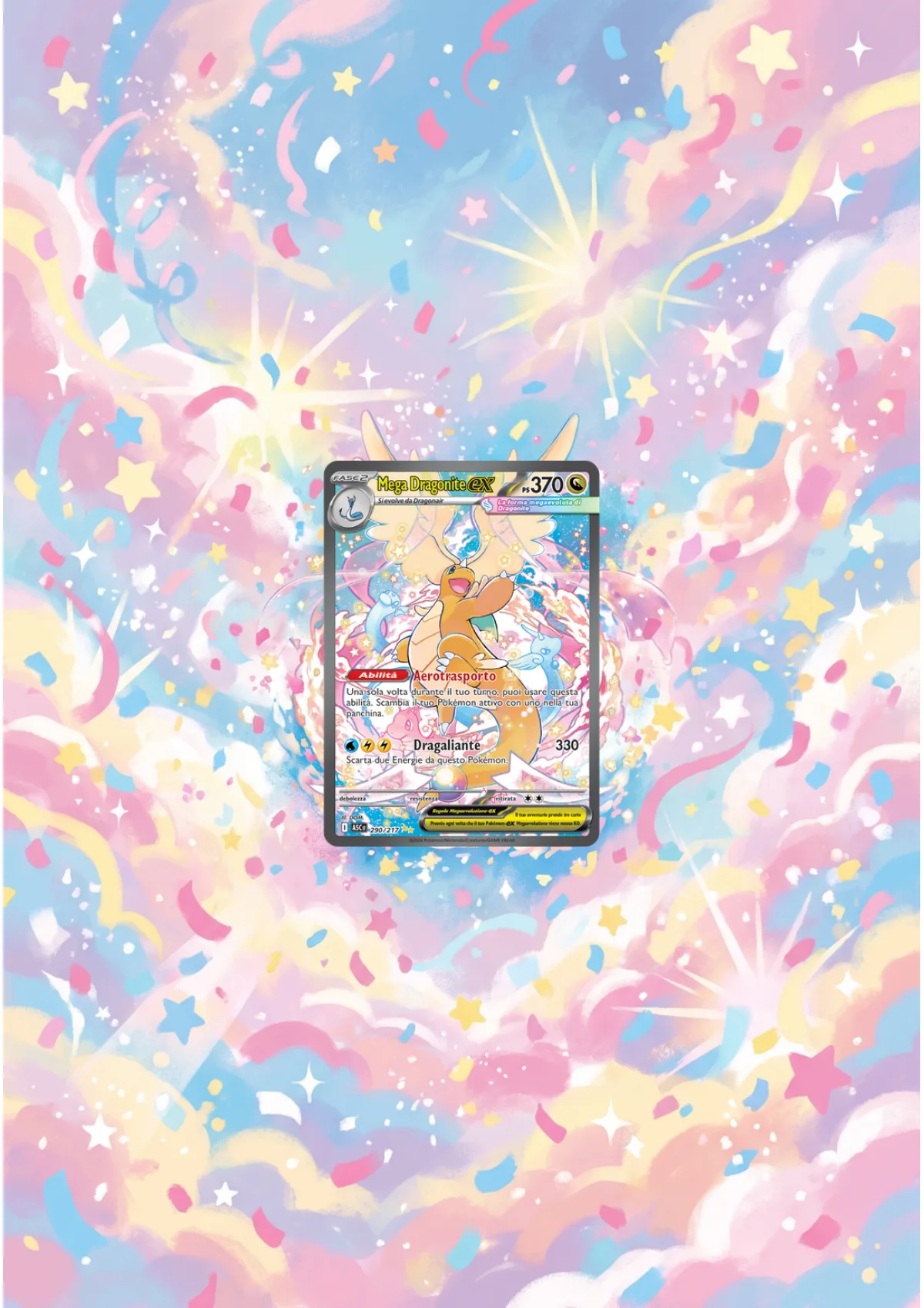 Extended art Dragonite — Ascended Heroes · Frame | CaliffoCustomTCG