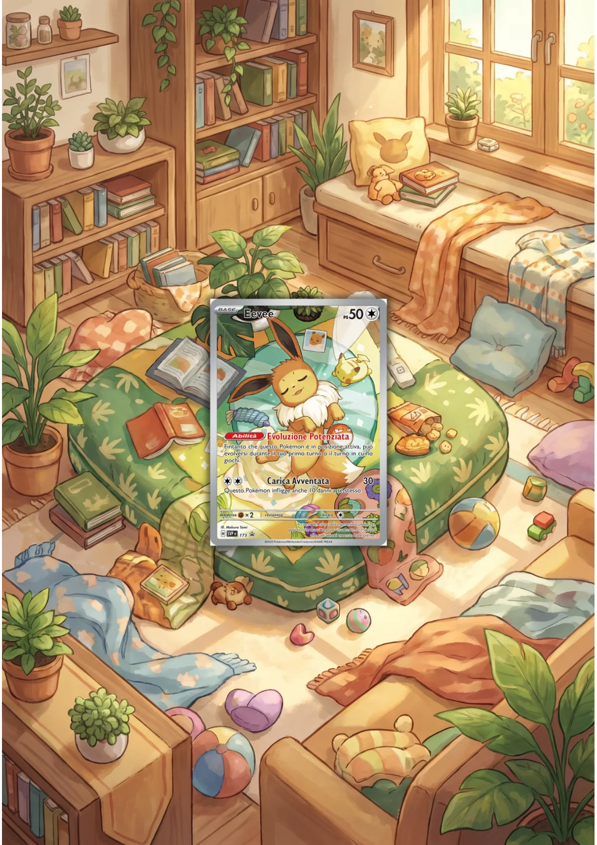 Extended art Eevee — Scarlet & Violet Promos · Frame | CaliffoCustomTCG