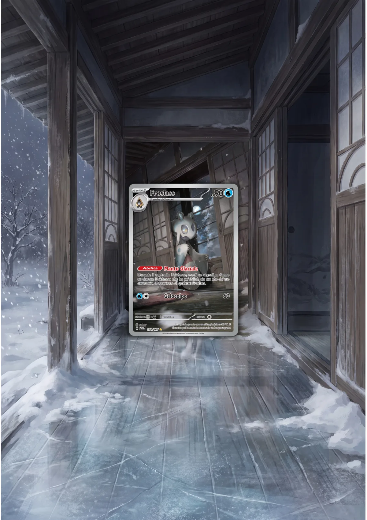 Extended art Froslass — Twilight Masquerade · Frame | CaliffoCustomTCG