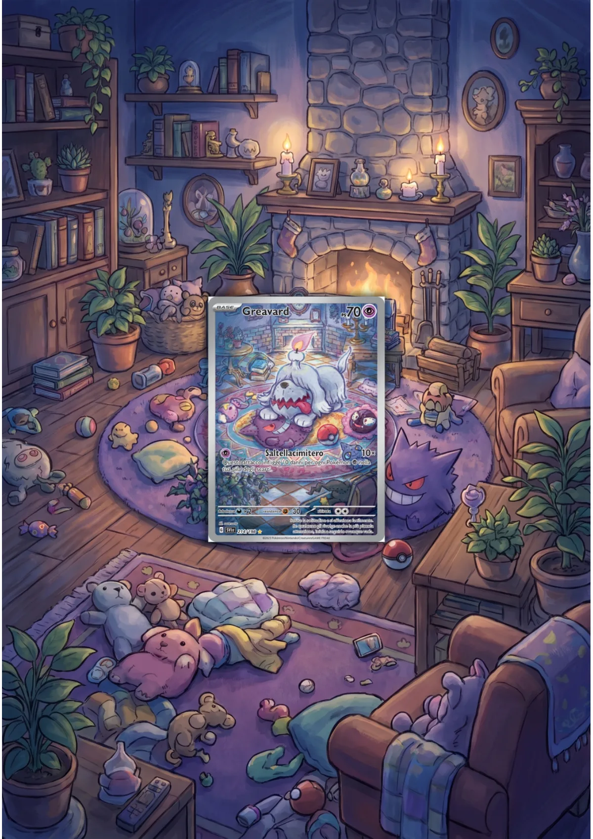 Extended art Greavard — Scarlet & Violet · Frame | CaliffoCustomTCG