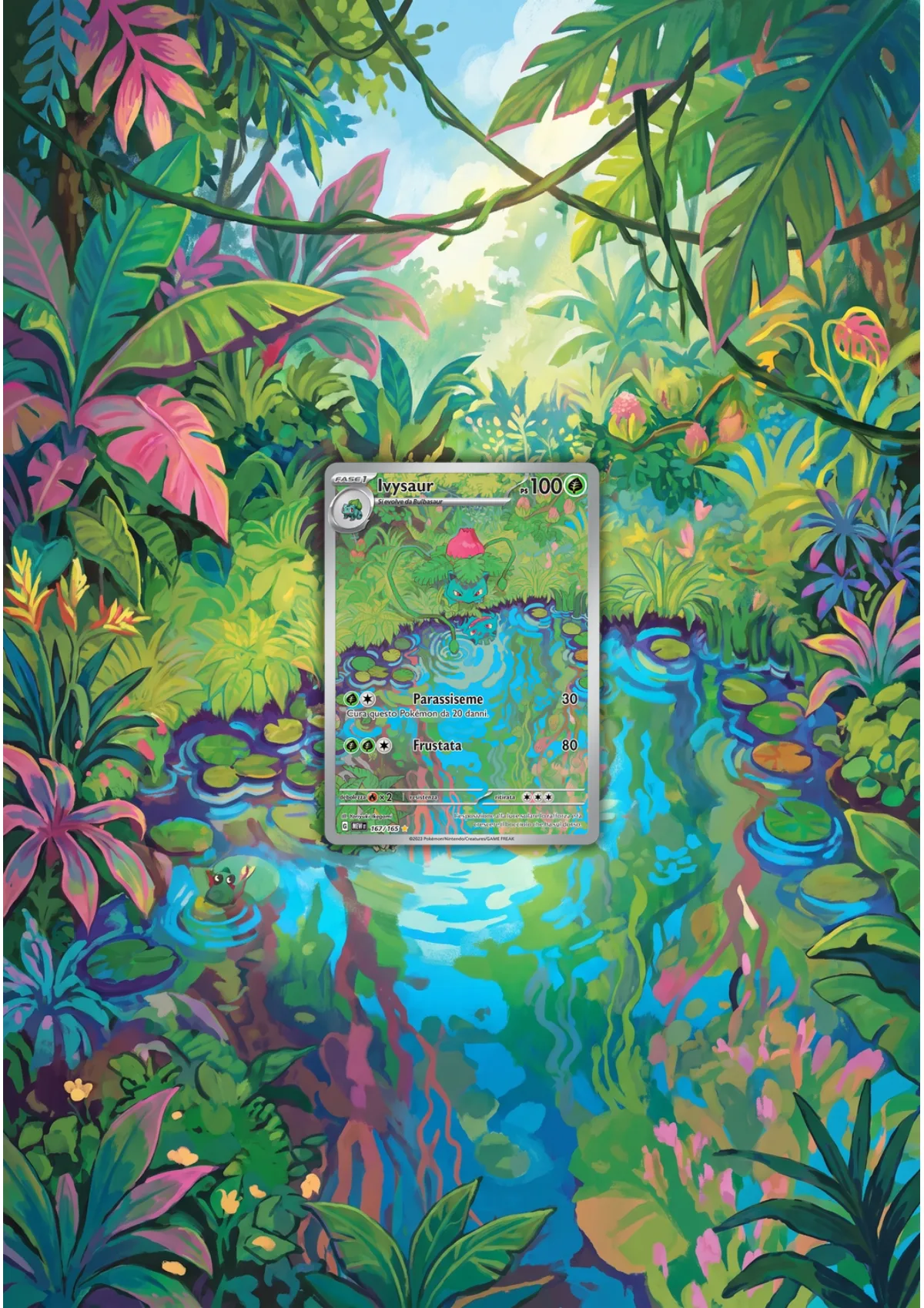 Extended art Ivysaur — Pokemon 151 · Frame | CaliffoCustomTCG