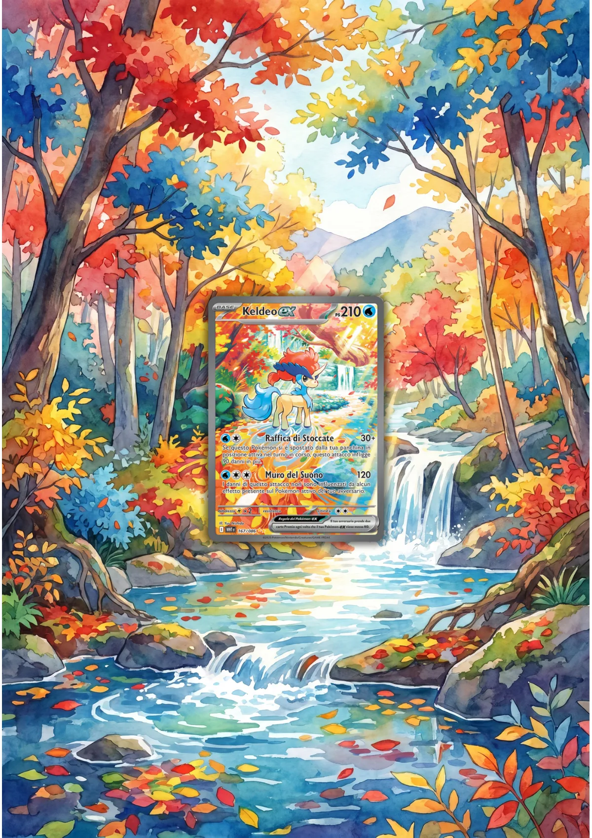 Extended art Keldeo — White Flare · Frame | CaliffoCustomTCG