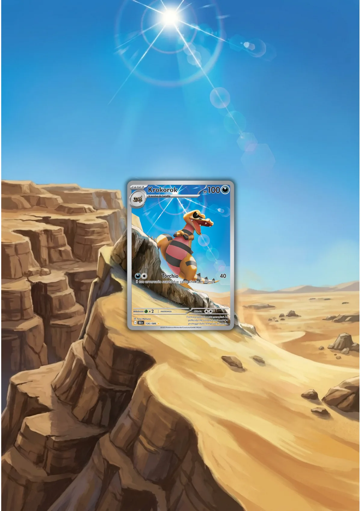 Extended art Krokorok — Black Bolt · Frame | CaliffoCustomTCG