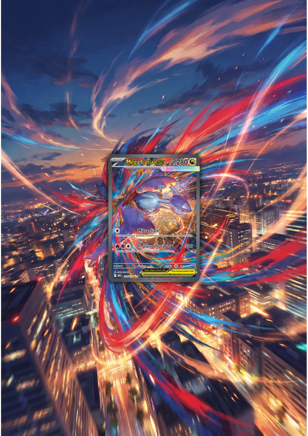 Extended art Latias — Mega Evolution · Frame | CaliffoCustomTCG