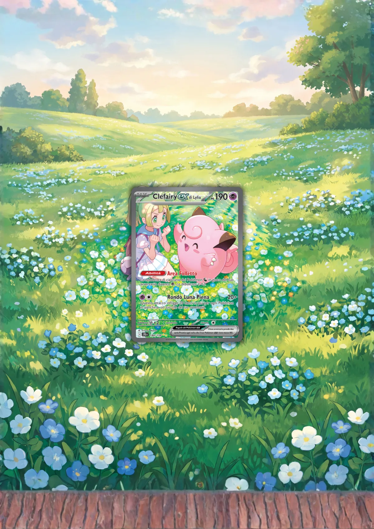 Extended art Lillie's Clefairy — Journey Together · Frame | CaliffoCustomTCG