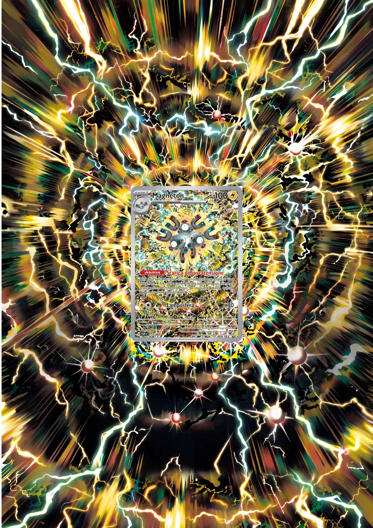 Extended art Magneton — Scarlet & Violet Promos · Frame | CaliffoCustomTCG