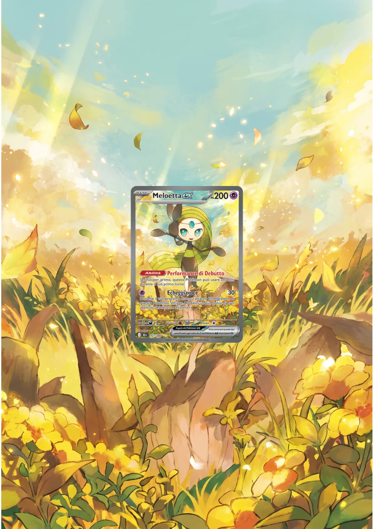 Extended art Meloetta — Black Bolt · Frame | CaliffoCustomTCG