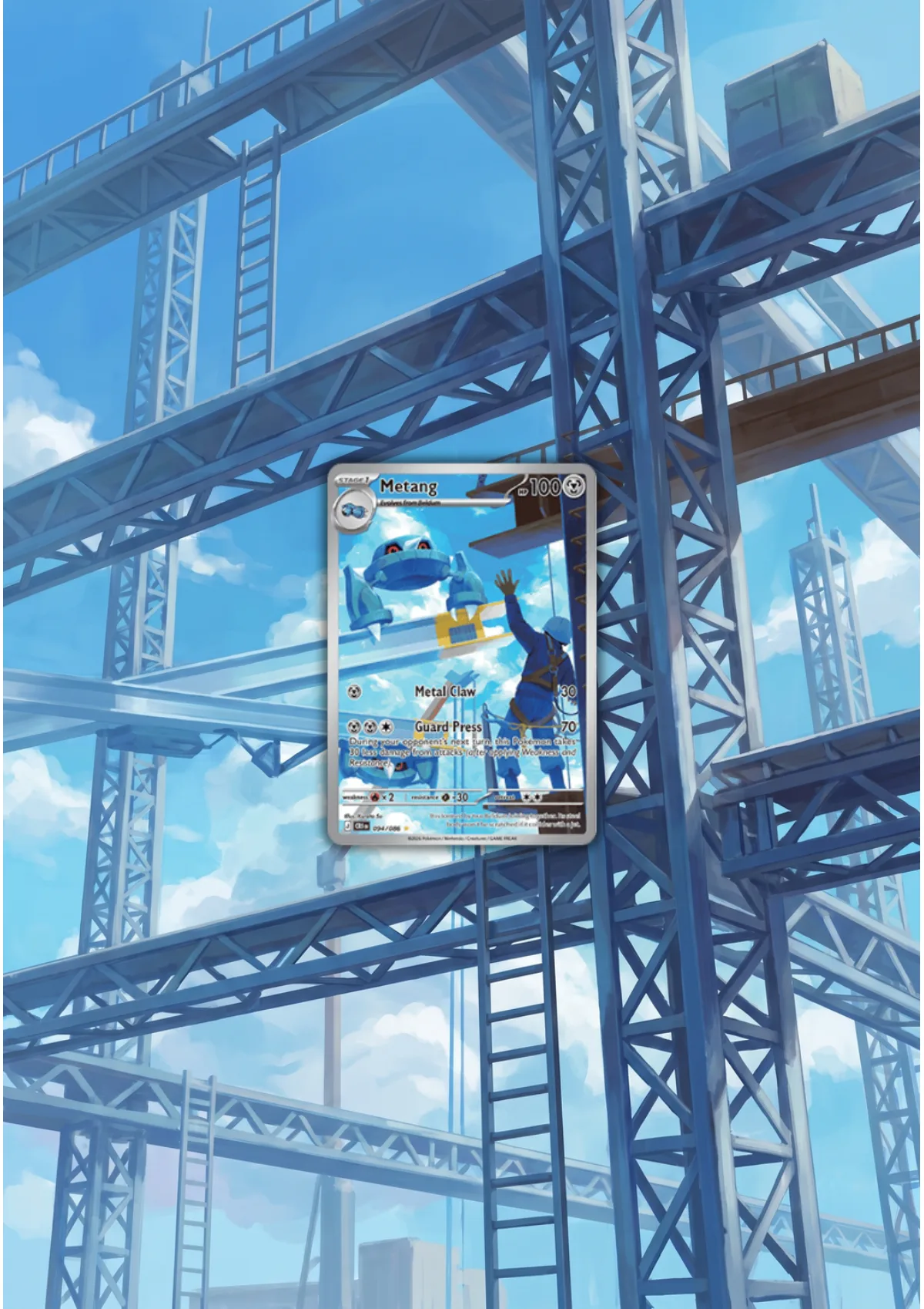 Extended art Metang — Chaos Rising · Frame | CaliffoCustomTCG