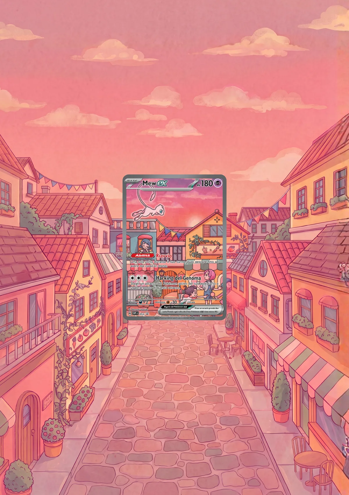 Extended art Mew — Pokemon 151 · Frame | CaliffoCustomTCG