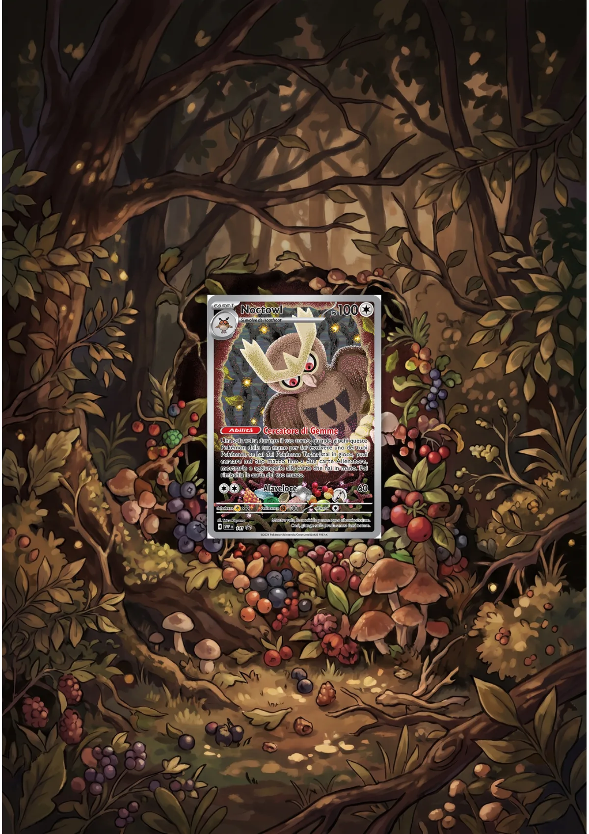 Extended art Noctowl — Scarlet & Violet Promos · Frame | CaliffoCustomTCG