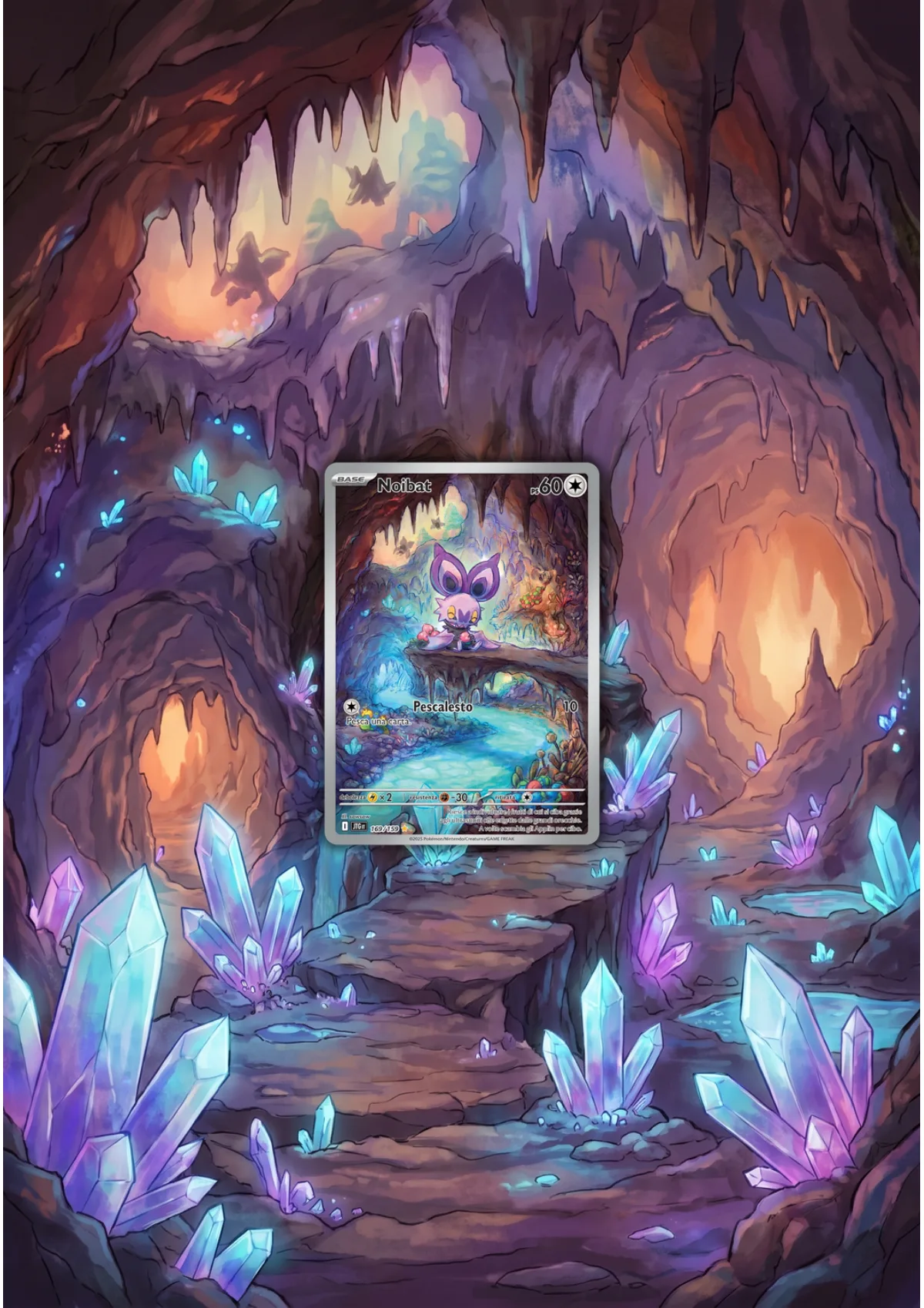 Extended art Noibat — Journey Together · Frame | CaliffoCustomTCG