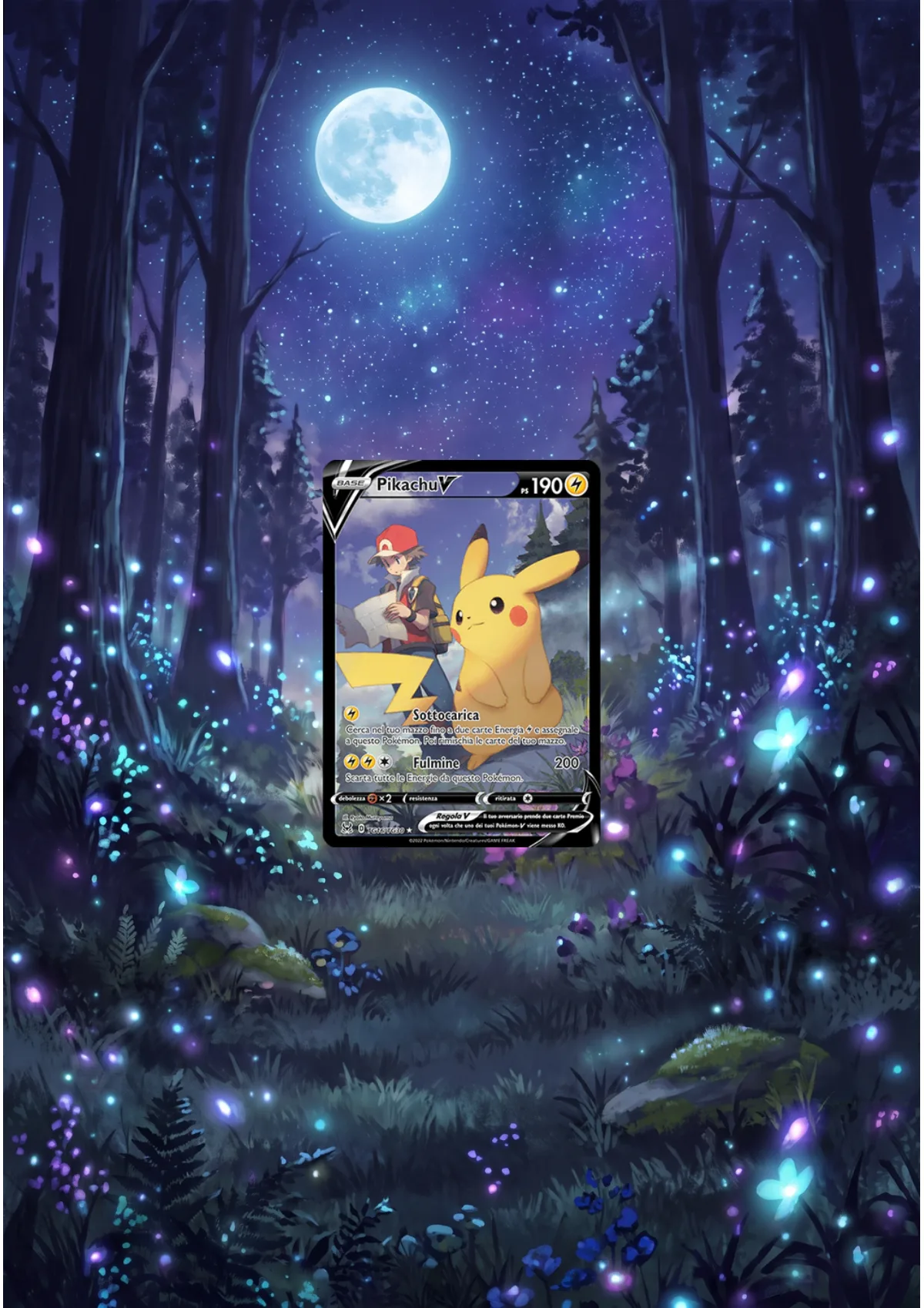 Extended art Pikachu — Lost Origin · Frame | CaliffoCustomTCG