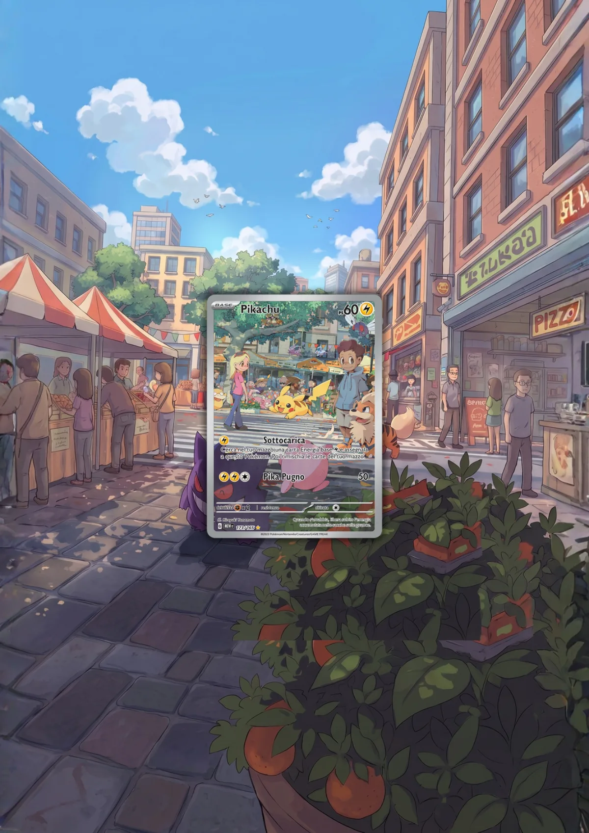 Extended art Pikachu — Pokemon 151 · Frame | CaliffoCustomTCG