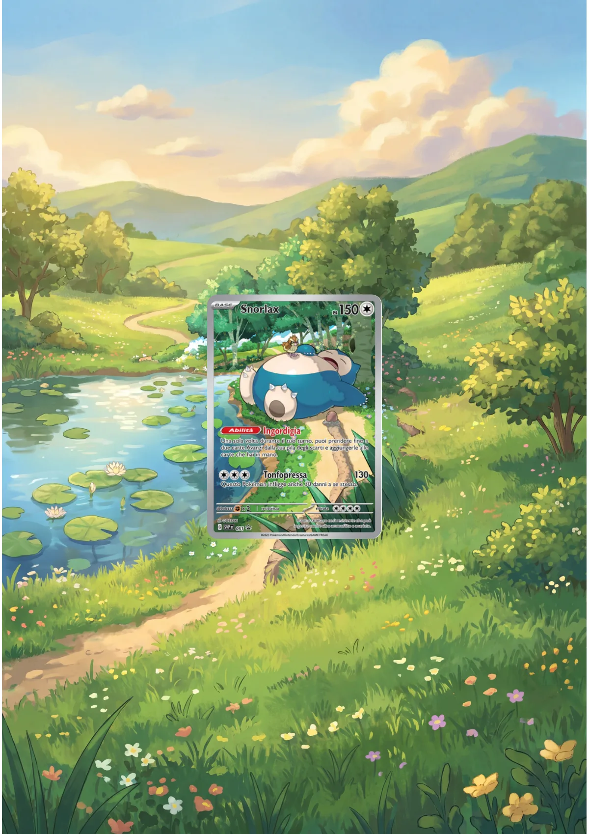 Extended art Snorlax — Pokemon 151 · Frame | CaliffoCustomTCG