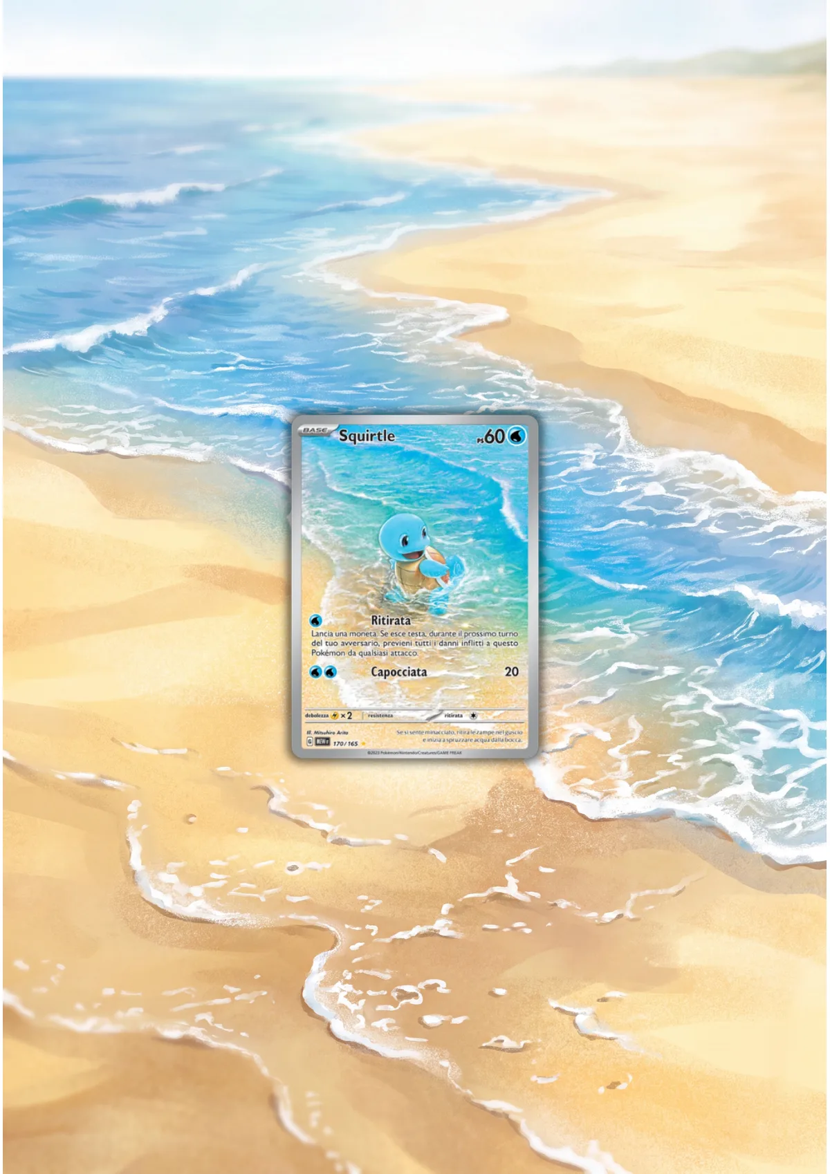 Extended art Squirtle — Pokemon 151 · Frame | CaliffoCustomTCG