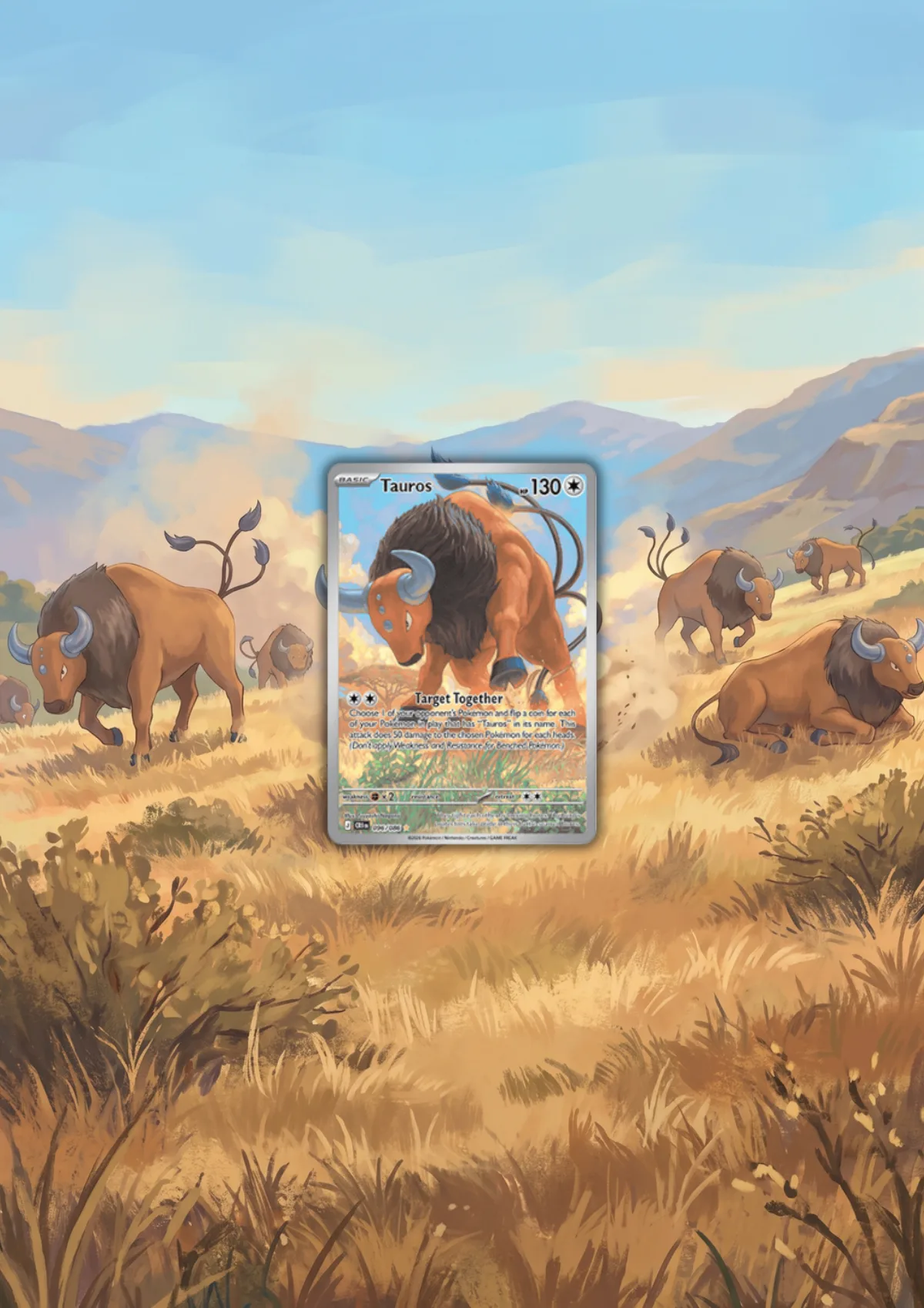 Extended art Tauros — Chaos Rising · Frame | CaliffoCustomTCG