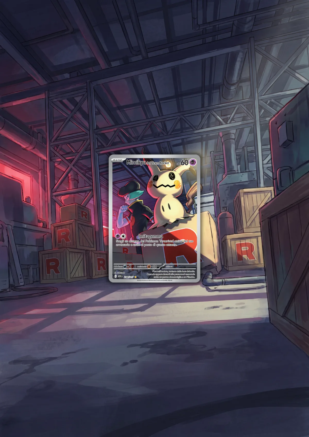 Extended art Mimikyu — Ascended Heroes · Frame | CaliffoCustomTCG