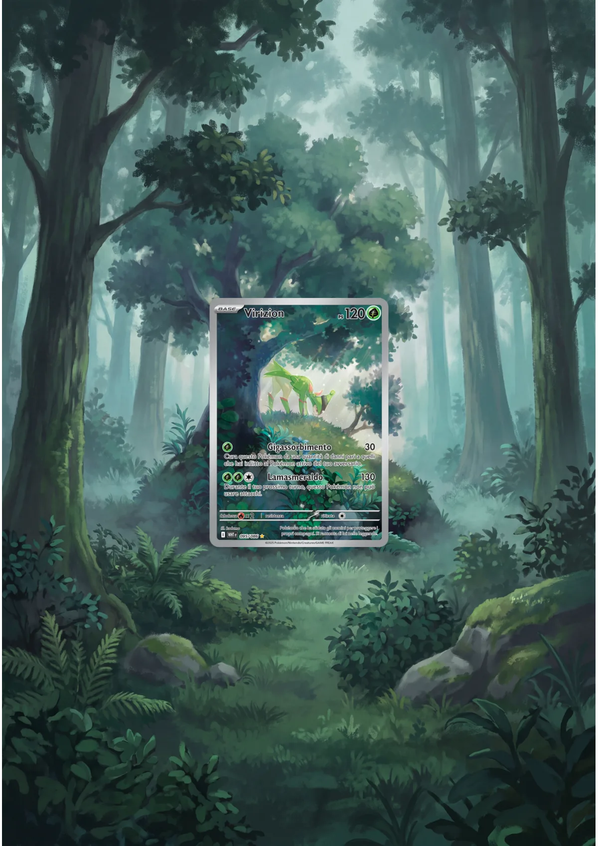 Extended art Virizion — White Flare · Frame | CaliffoCustomTCG