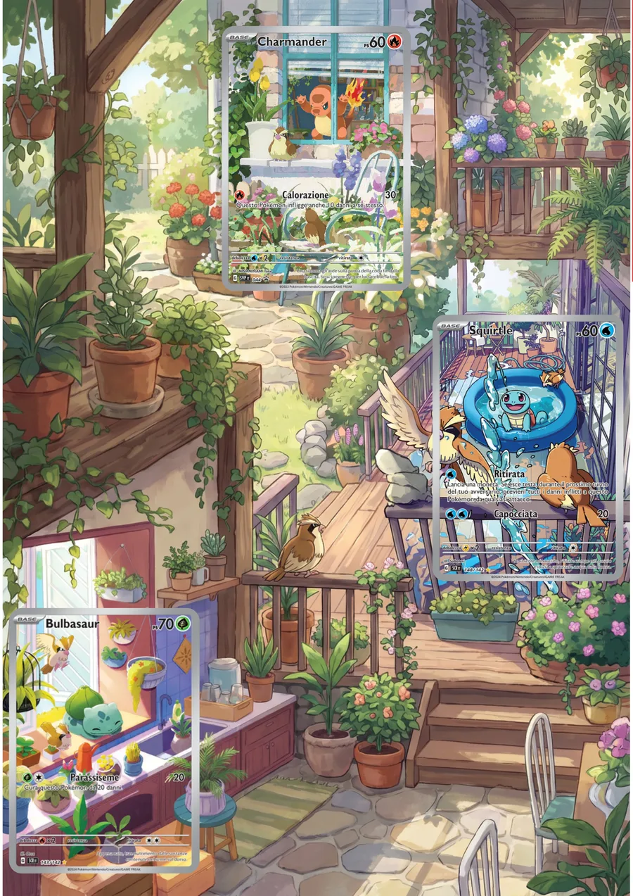 Extended art Kanto Pool Party — Stellar Crown · Frame | CaliffoCustomTCG