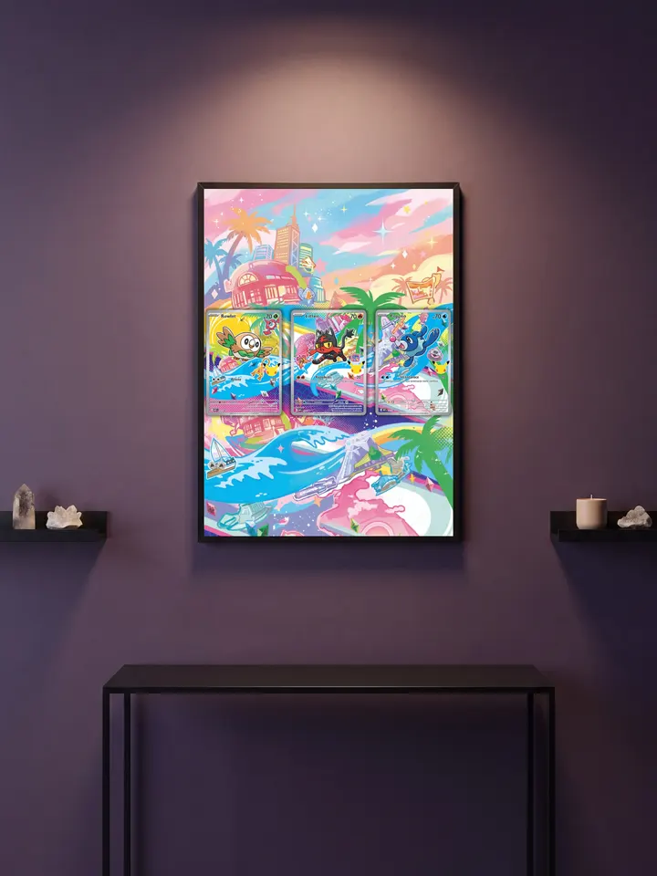 Extended art 30th Alola Set — 30th Anniversary First Partners · Frame | CaliffoCustomTCG