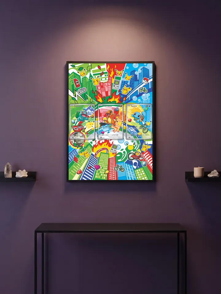 Extended art 30th Kanto set — 30th Anniversary First Partners · Frame | CaliffoCustomTCG