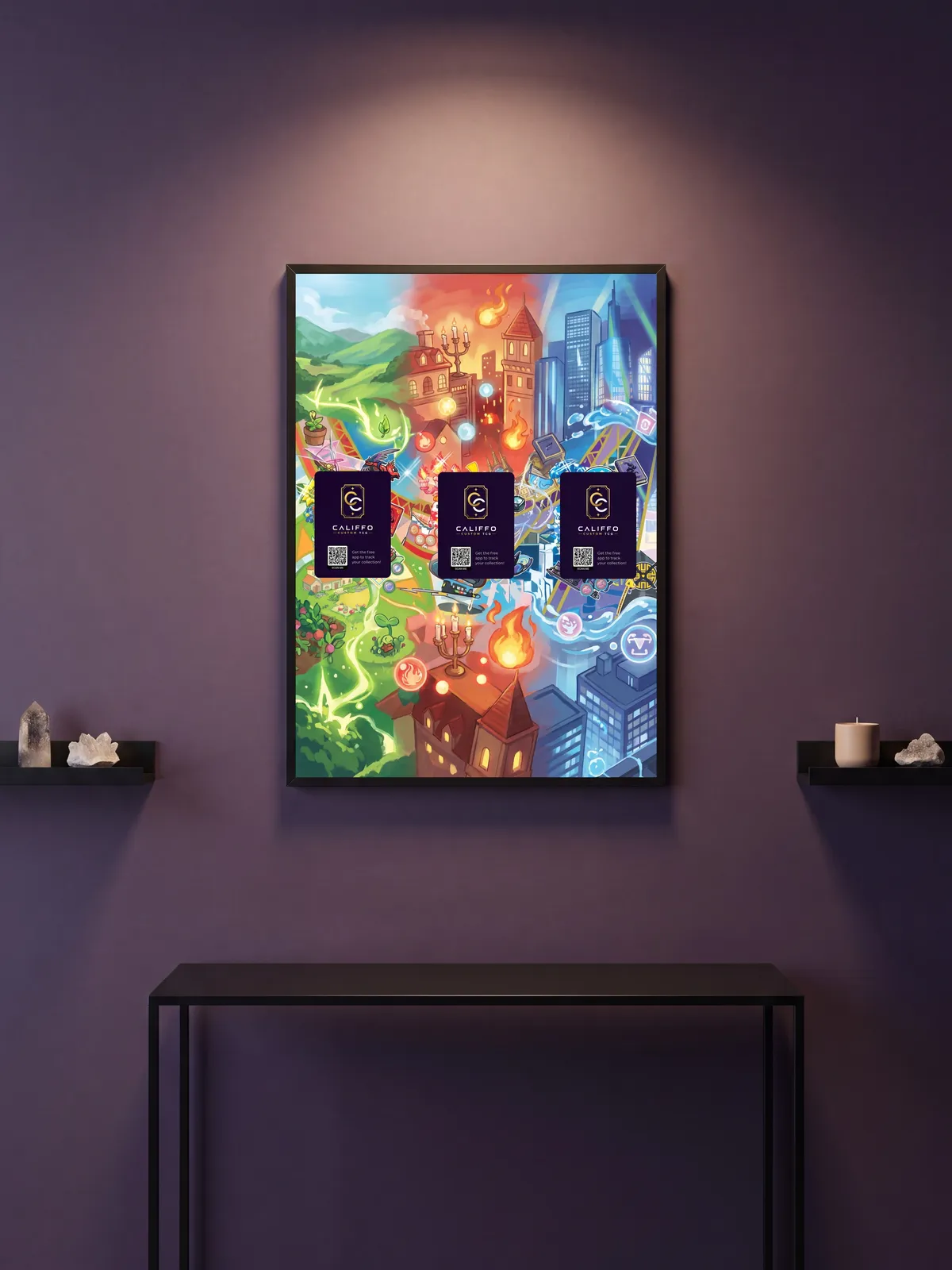 Extended art 30th Paldea Set — 30th Anniversary First Partners · Frame | CaliffoCustomTCG