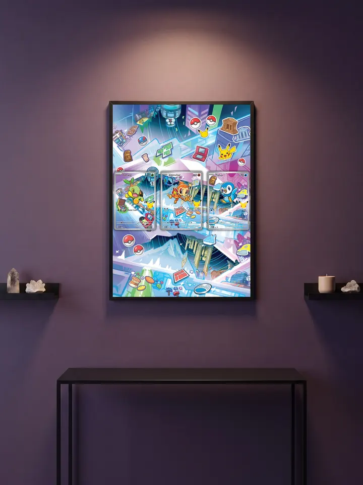 Extended art 30th Sinnoh set — 30th Anniversary First Partners · Frame | CaliffoCustomTCG