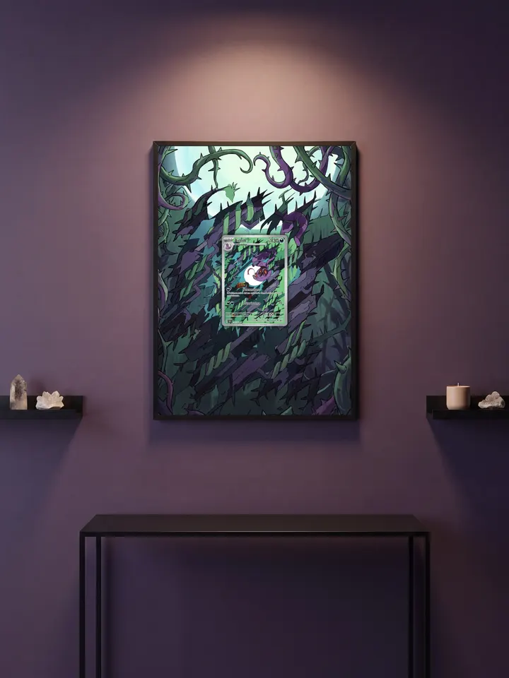 Extended art Arbok — Temporal Forces · Frame | CaliffoCustomTCG