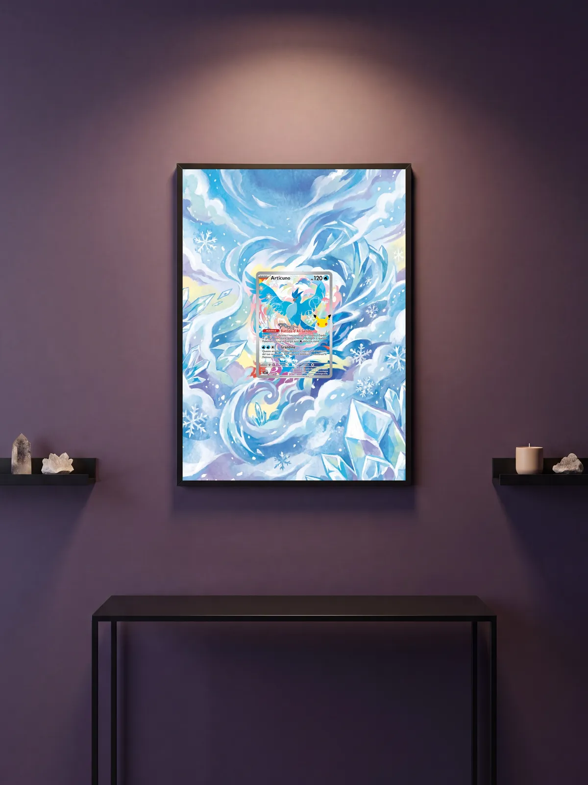 Extended art Articuno — 30th Anniversary · Frame | CaliffoCustomTCG