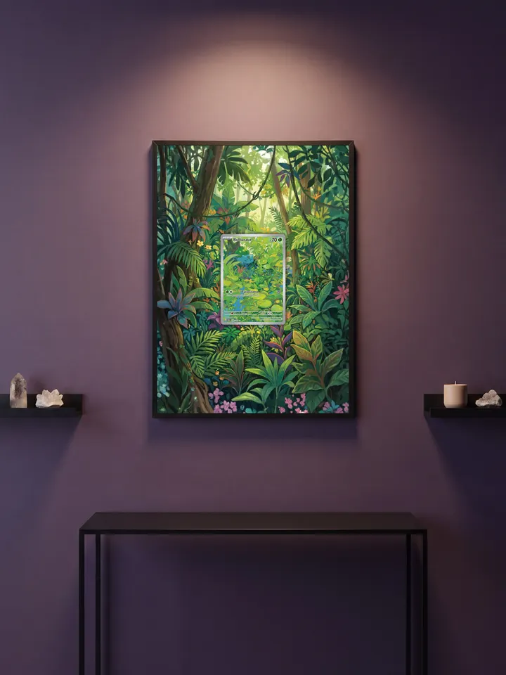 Extended art Bulbasaur — Pokemon 151 · Frame | CaliffoCustomTCG