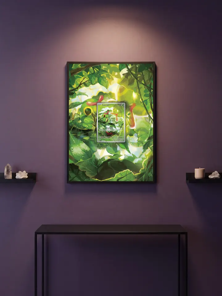 Extended art Caterpie — Pokemon 151 · Frame | CaliffoCustomTCG