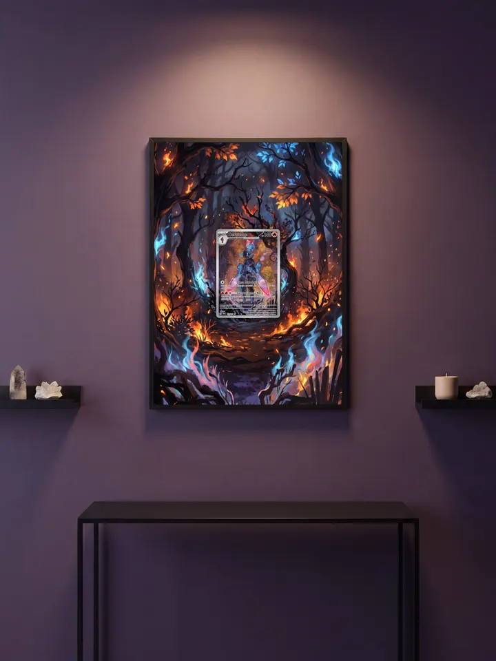 Extended art Ceruledge — Surging Sparks · Frame | CaliffoCustomTCG