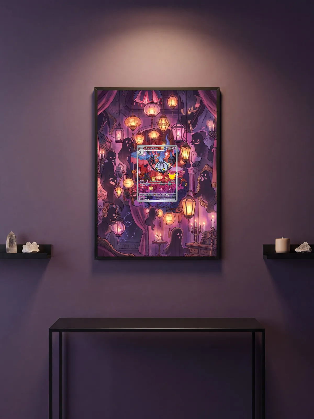 Extended art Chandelure — 30th Anniversary · Frame | CaliffoCustomTCG